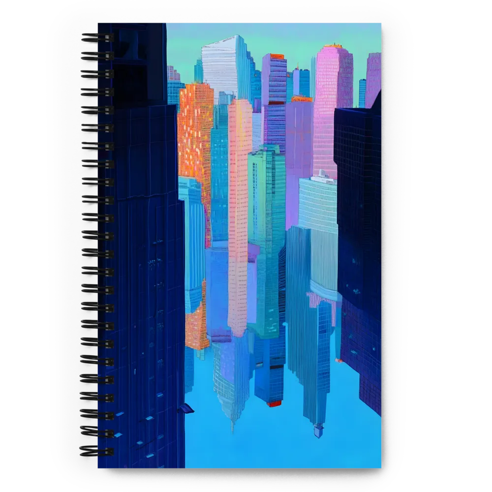 Surreal Urban Reflection 
 Spiral Notebook | 140 pages