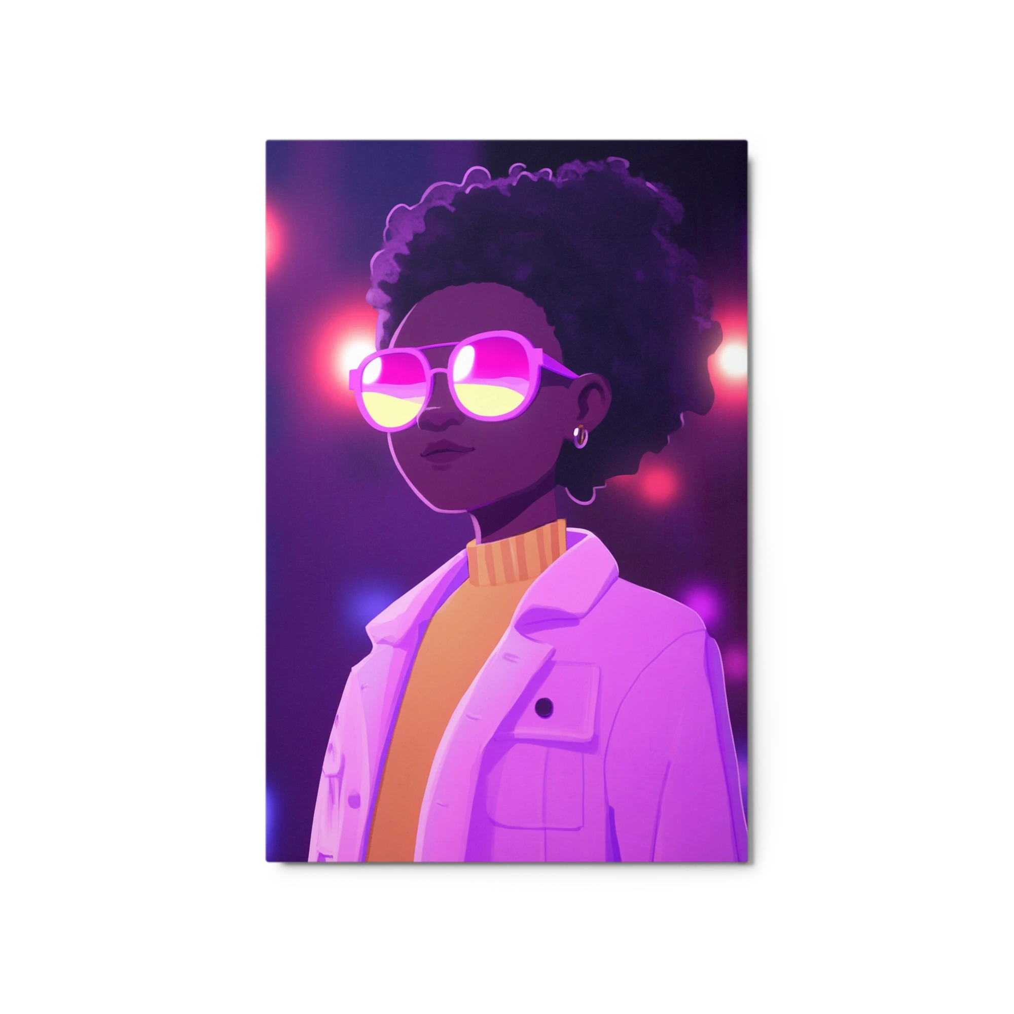 Stylish Portrait with Sunglasses