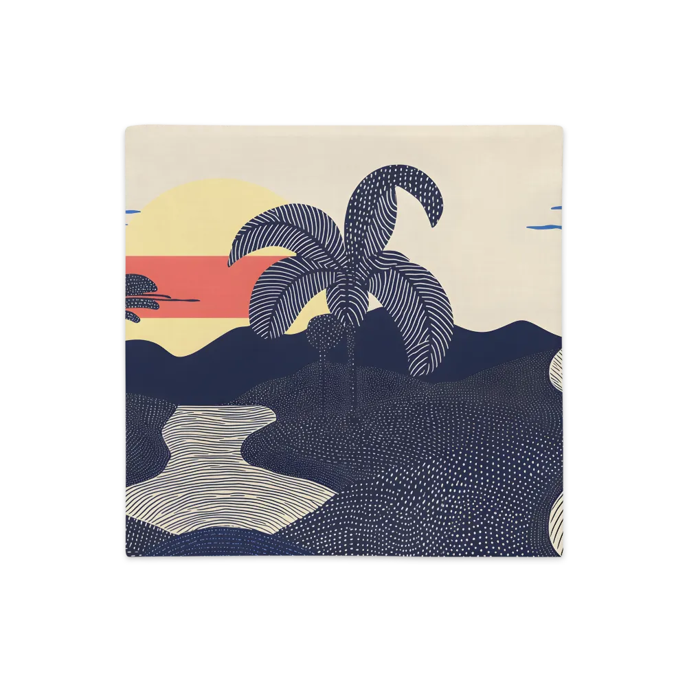 Tranquil Sunset in Modern Minimalism