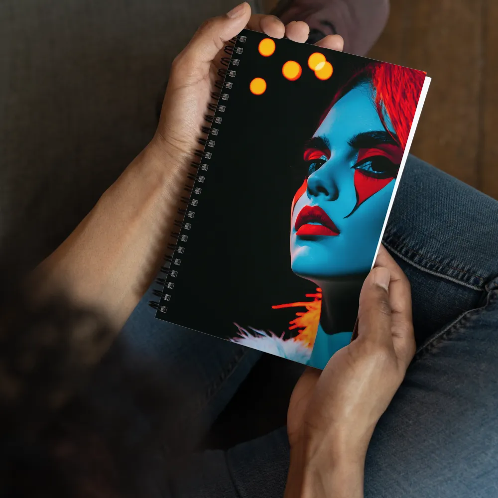 Electric Gaze 
 Spiral Notebook | 140 pages