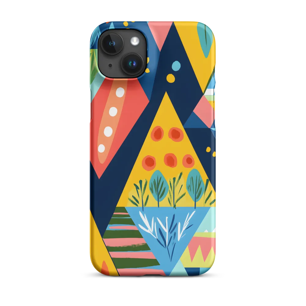 Abstract Geometric Floral Design | Phone Case
