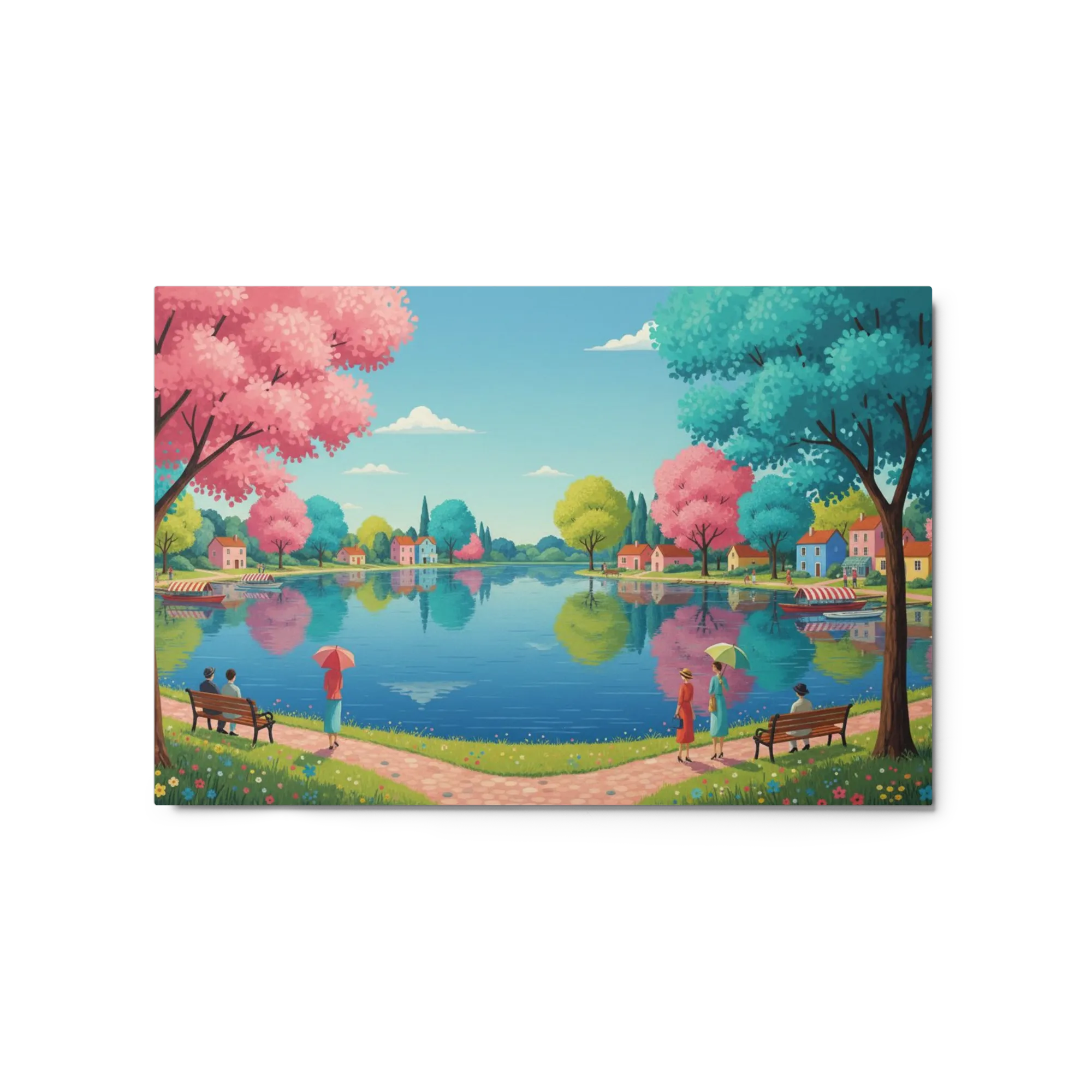 Frühling am See
