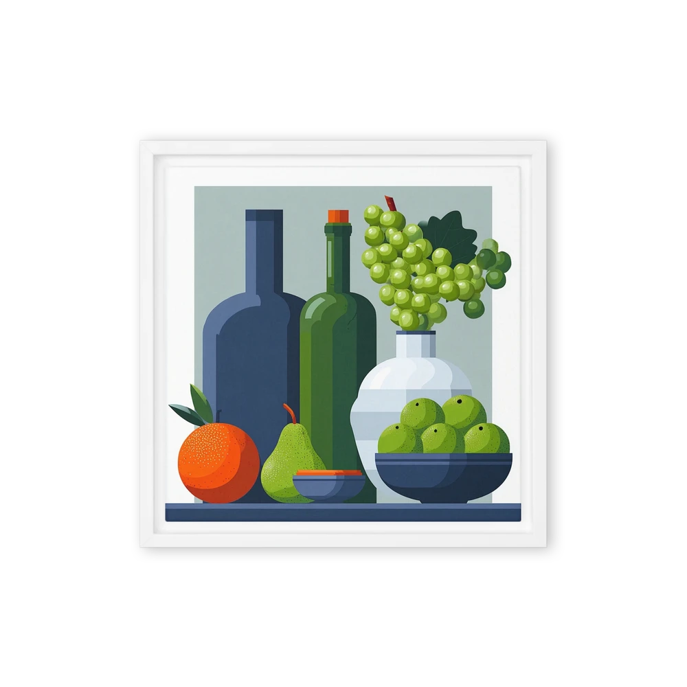 Modern Fruit Still Life | Art Print