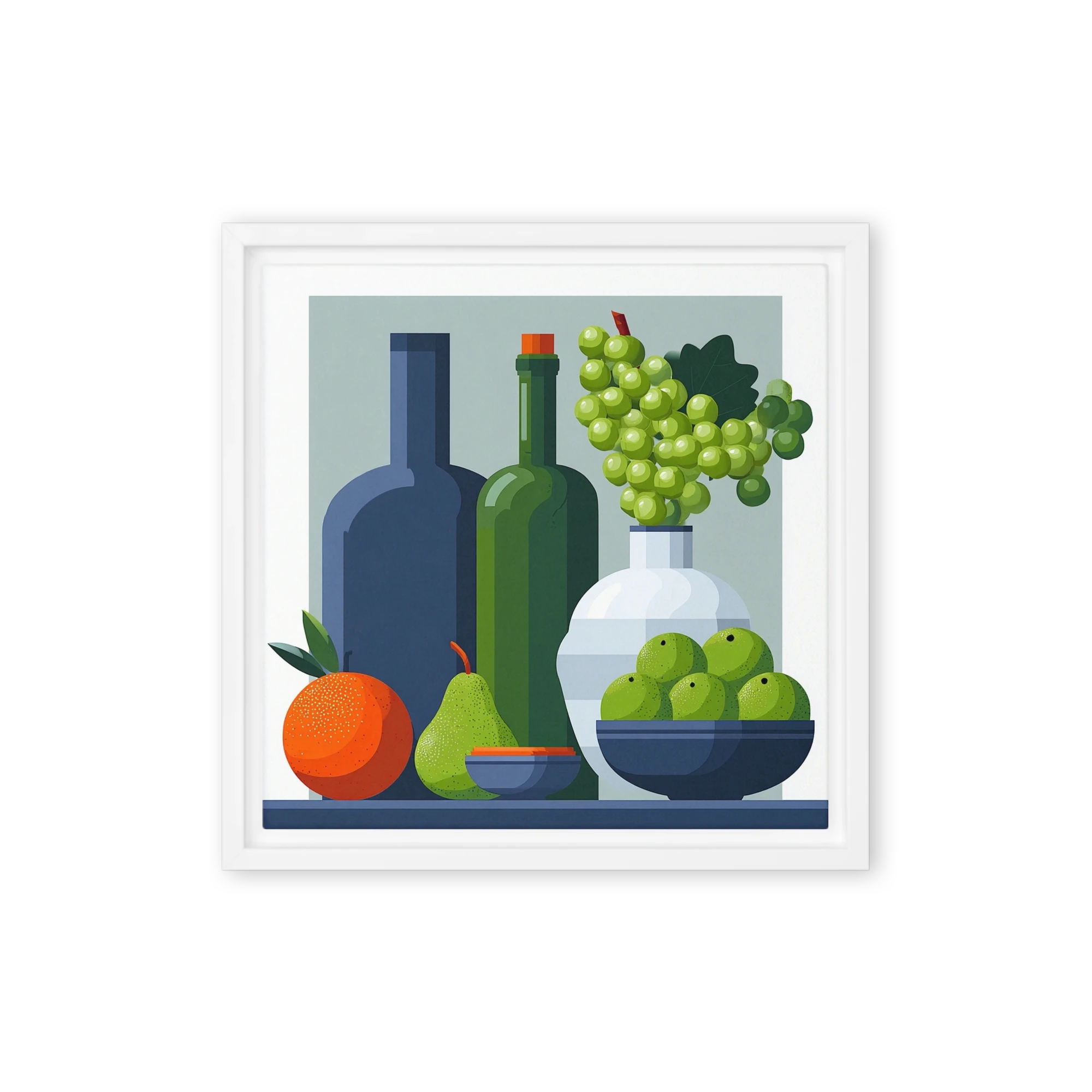 Modern Fruit Still Life | Art Print