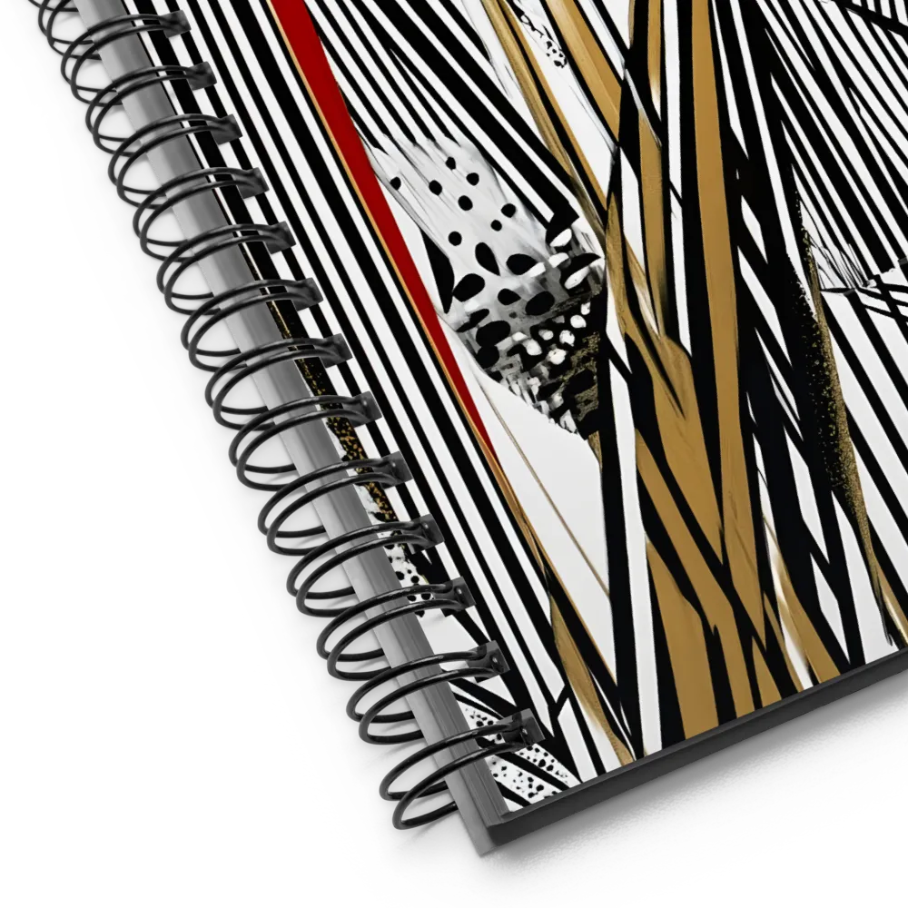 Dynamic Geometric Symphony 
 Spiral Notebook | 140 pages
