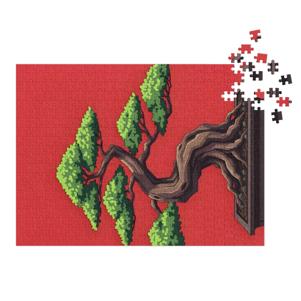 Stylized Bonsai Tree