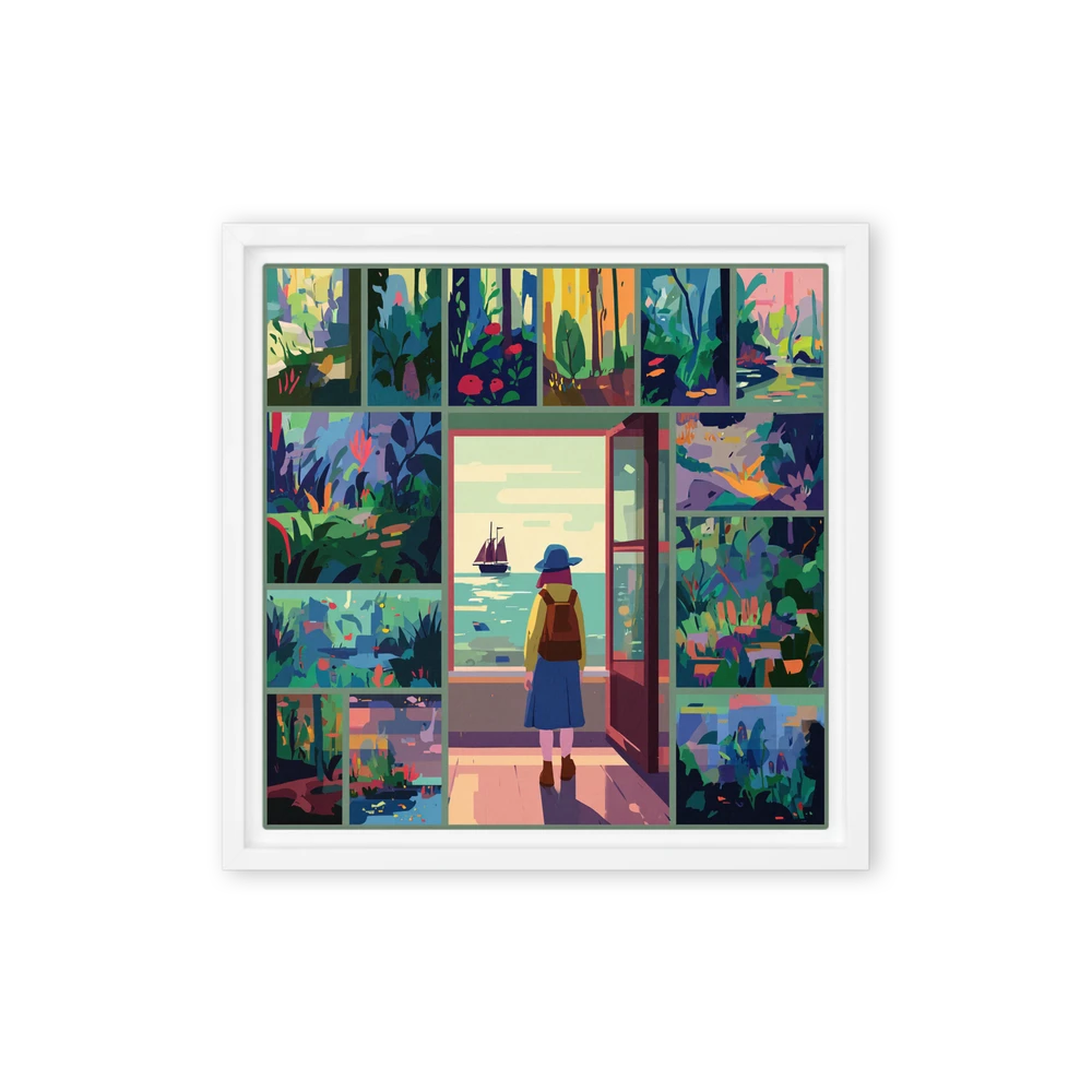 Doorway to the Sea | Art Print