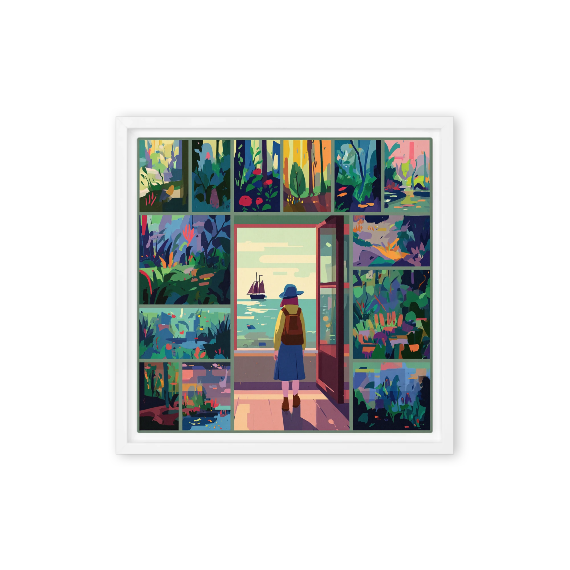 Doorway to the Sea | Art Print