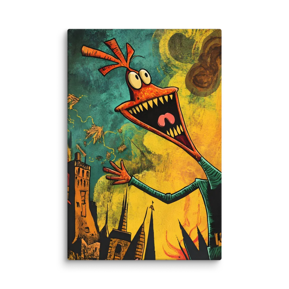 Urban Panic Art 
 Canvas | 32″x 48″