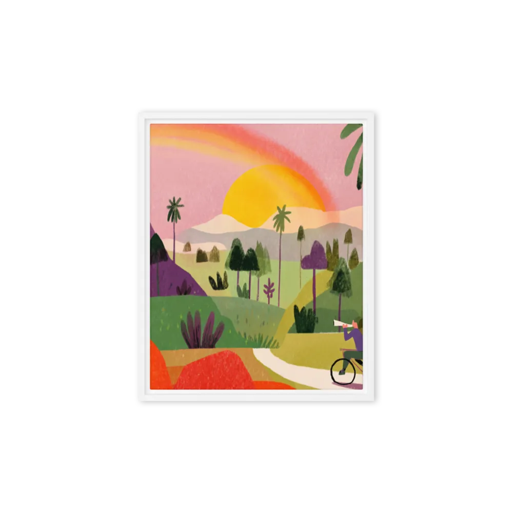 Sunset Ride 
 Canvas | 30″x 30″
