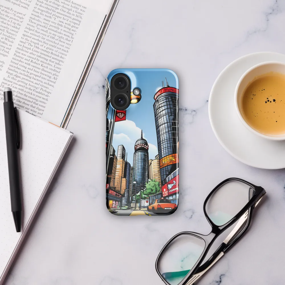 Comic Book Cityscape 
 iPhone 14 | MagSafe® Tough Case