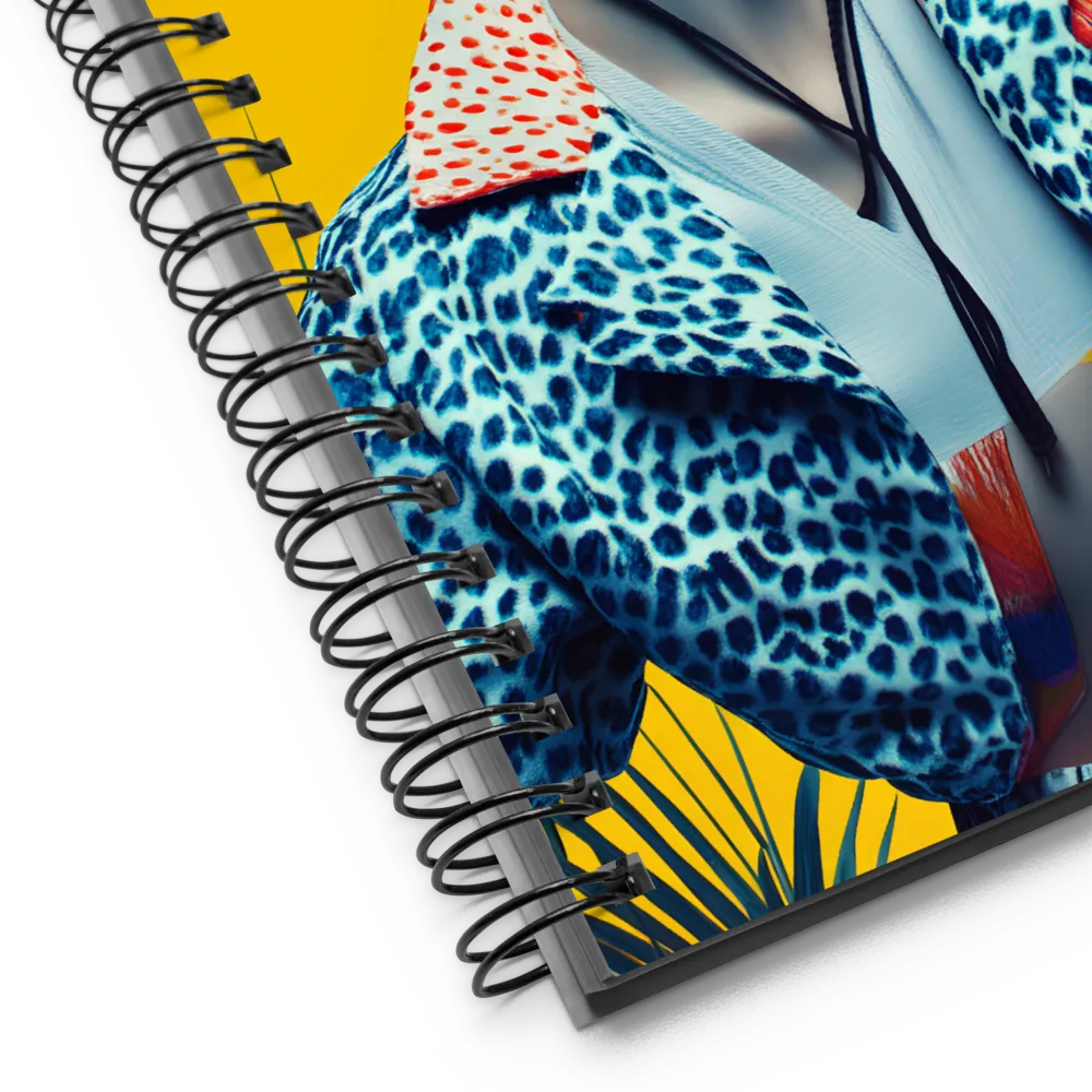 Tropical Pop Glamour 
 Spiral Notebook | 140 pages