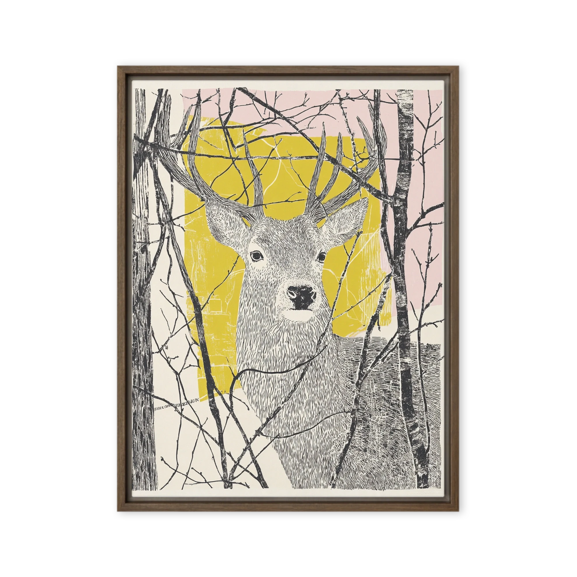 Stag in the Forest
