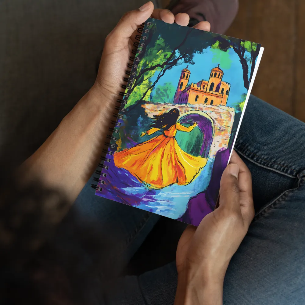 The Castle Dancer 
 Spiral Notebook | 140 pages