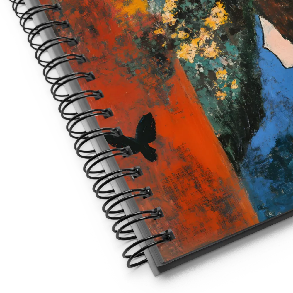 Moonlit Contemplation 
 Spiral Notebook | 140 pages