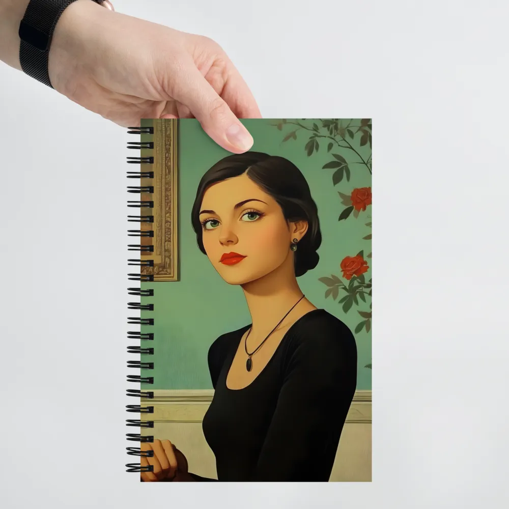Emerald Gaze 
 Spiral Notebook | 140 pages