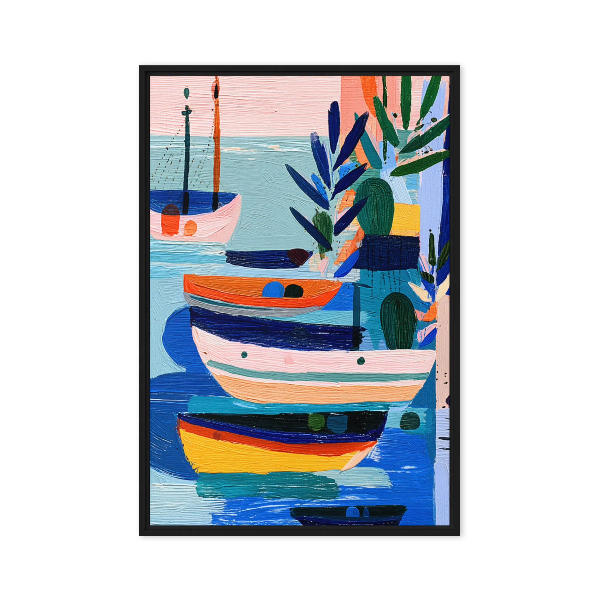 A Sunny Mediterranean Refuge — Folk-art revival
