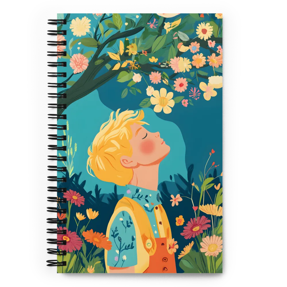 Floral Contemplation 
 Spiral Notebook | 140 pages
