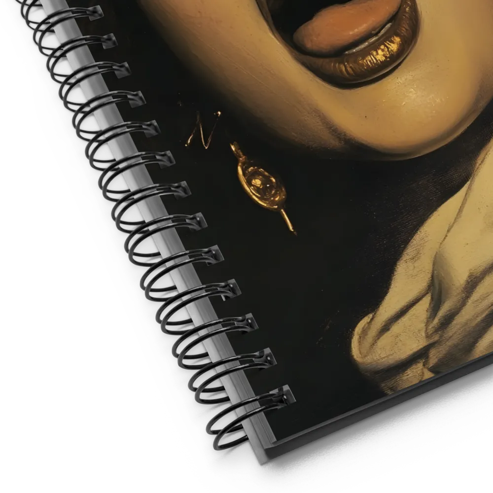 Golden Cry 
 Spiral Notebook | 140 pages