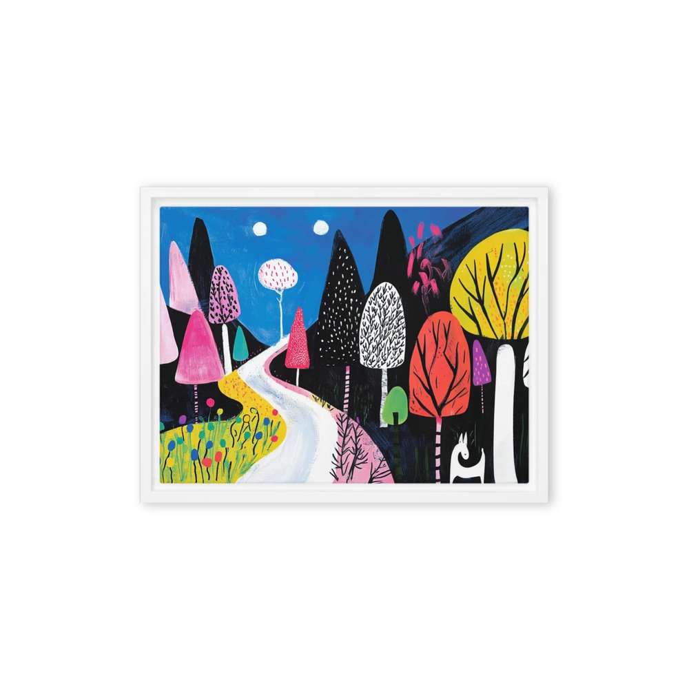 Moonlit Whimsy Path | Art Print