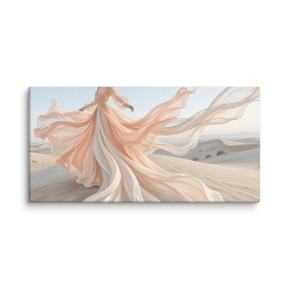 Ethereal Desert Dance 
 Canvas | 10″x 20″