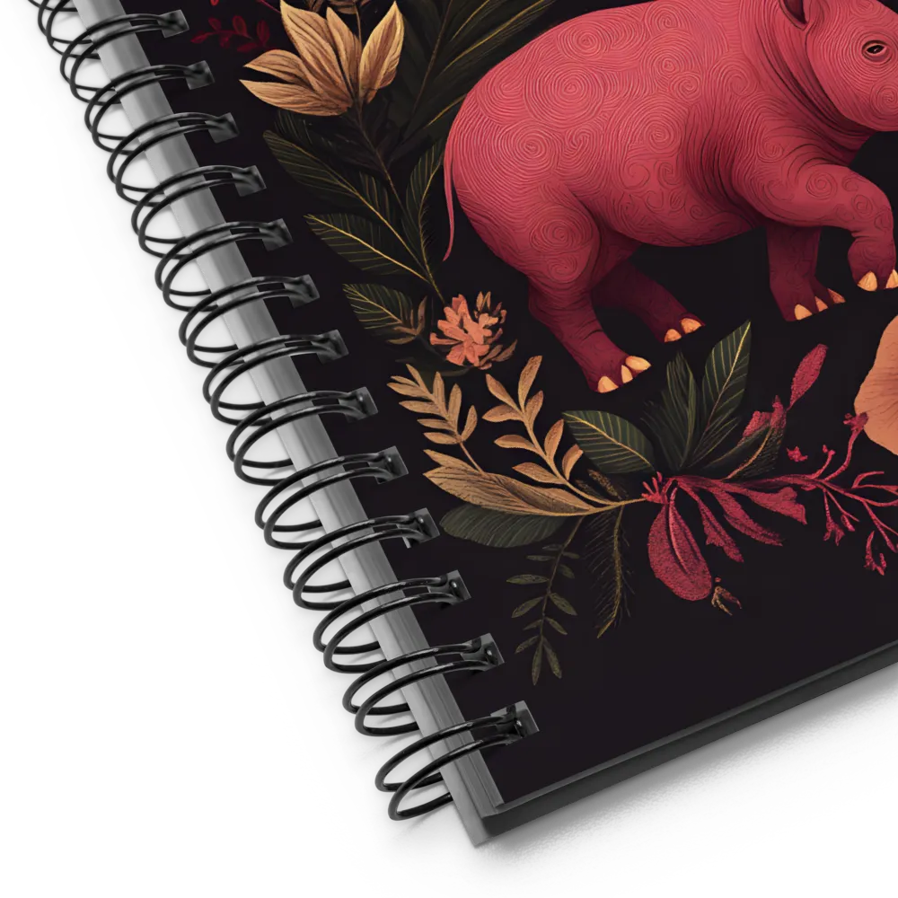Guardians of the Night Garden 
 Spiral Notebook | 140 pages