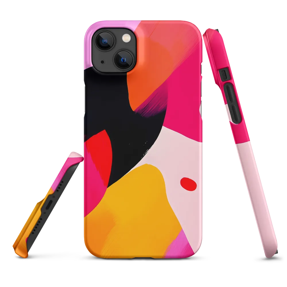 Abstract Colorful Shapes Painting | Phone Case