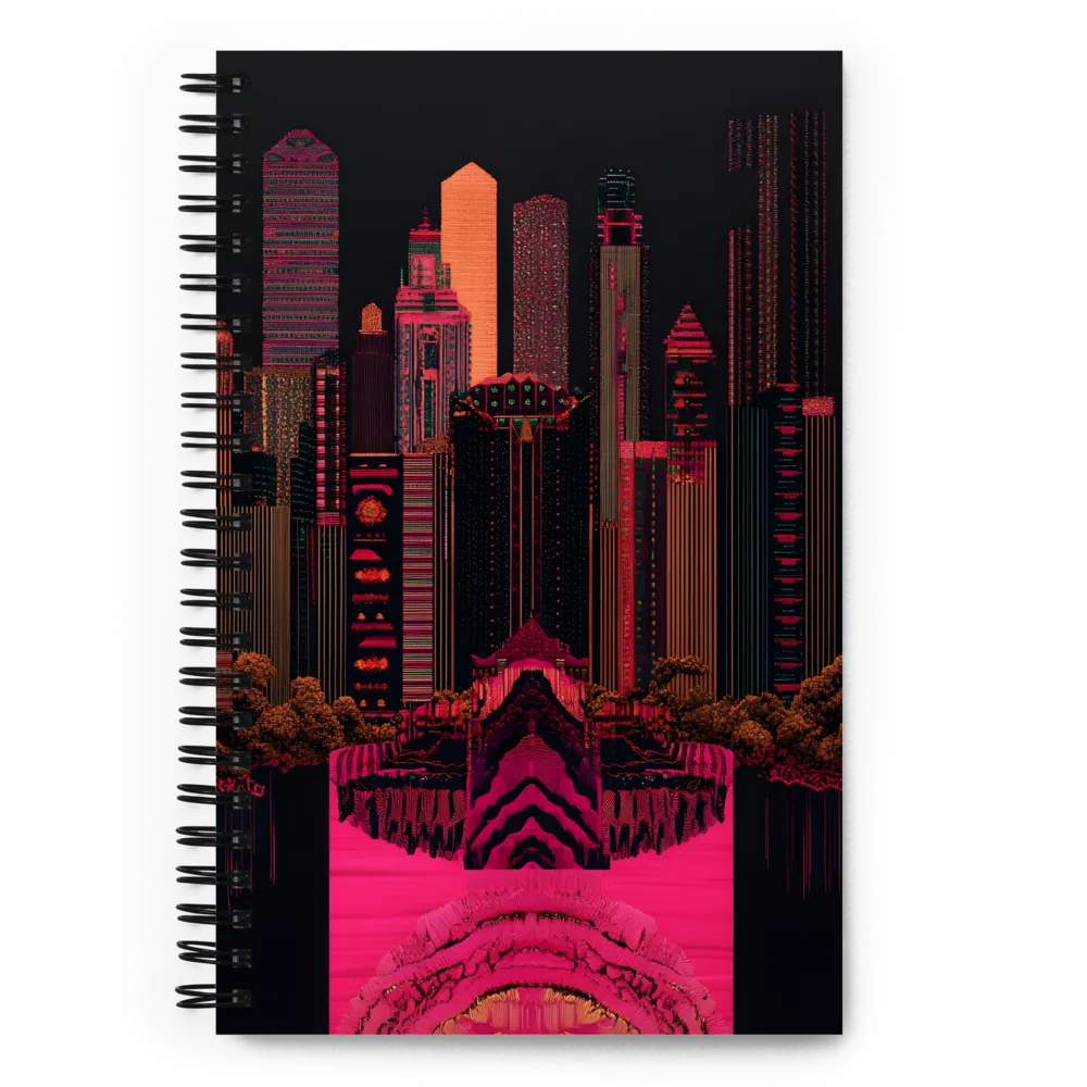 Neo-Tokyo Dreamscape 
 Spiral Notebook | 140 pages