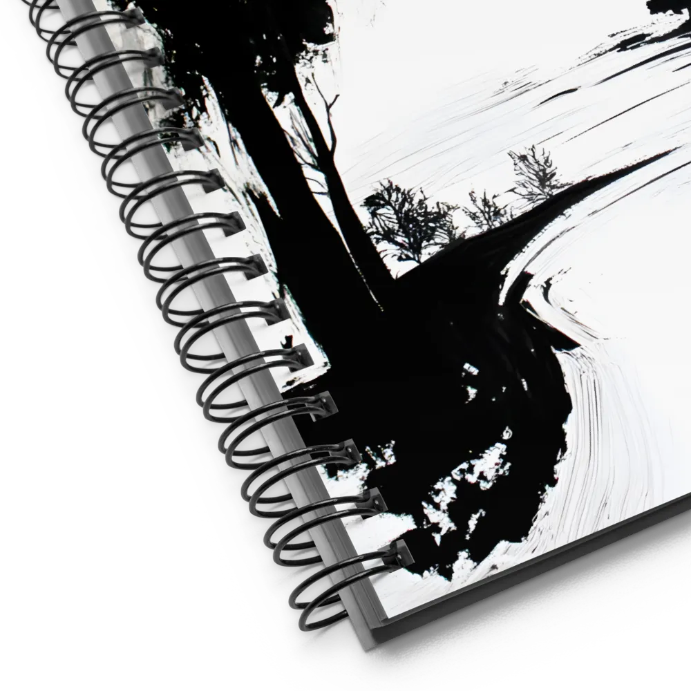 Journey Through the Ink Path 
 Spiral Notebook | 140 pages
