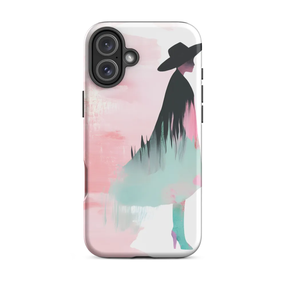 Abstract Silhouette of a Woman | Phone Case