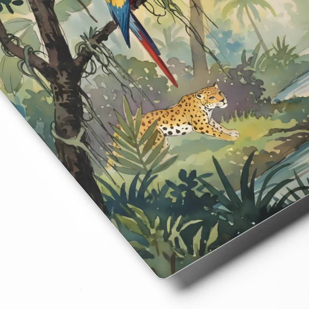 Rainforest River Serenity | Art Print