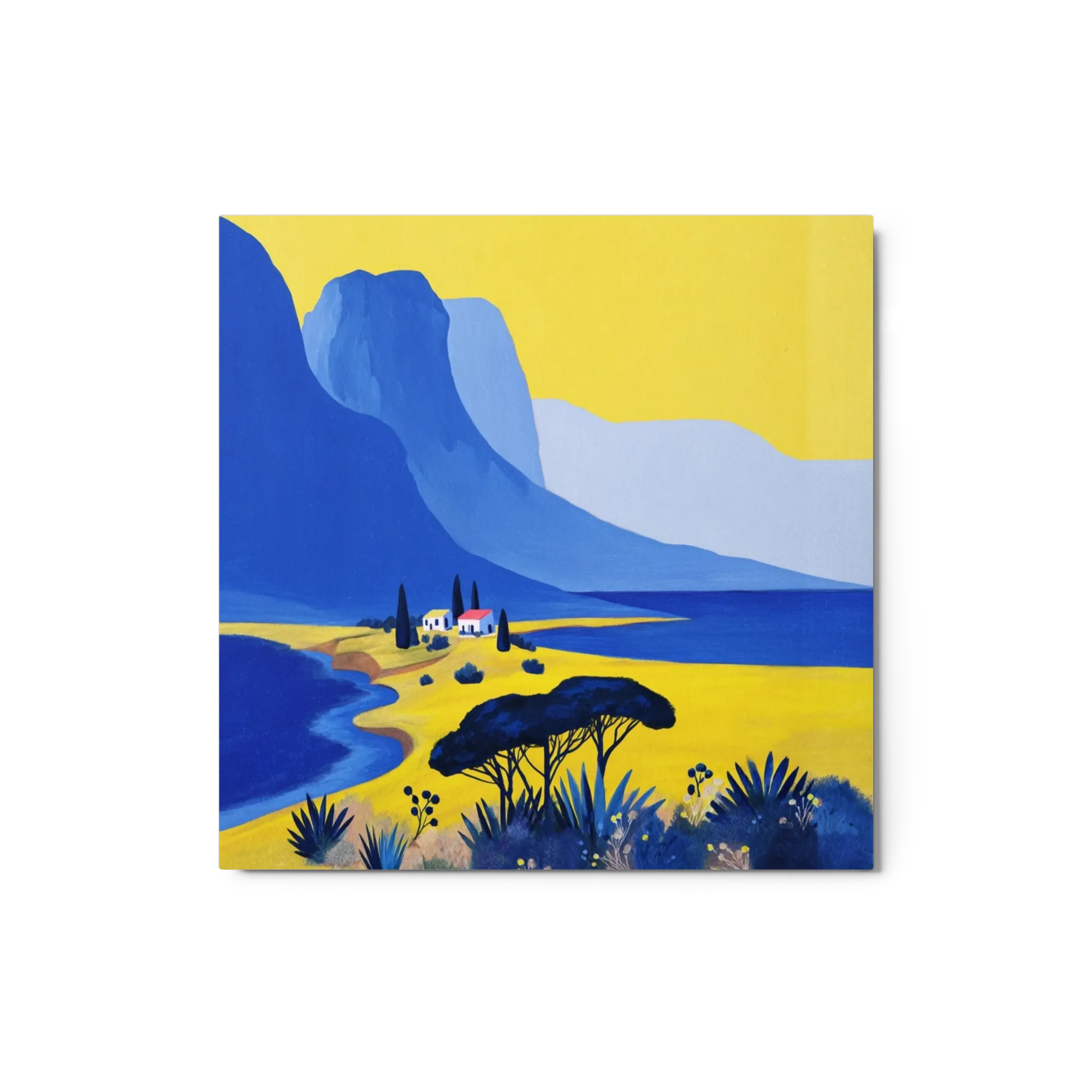Yellow and Blue Coast