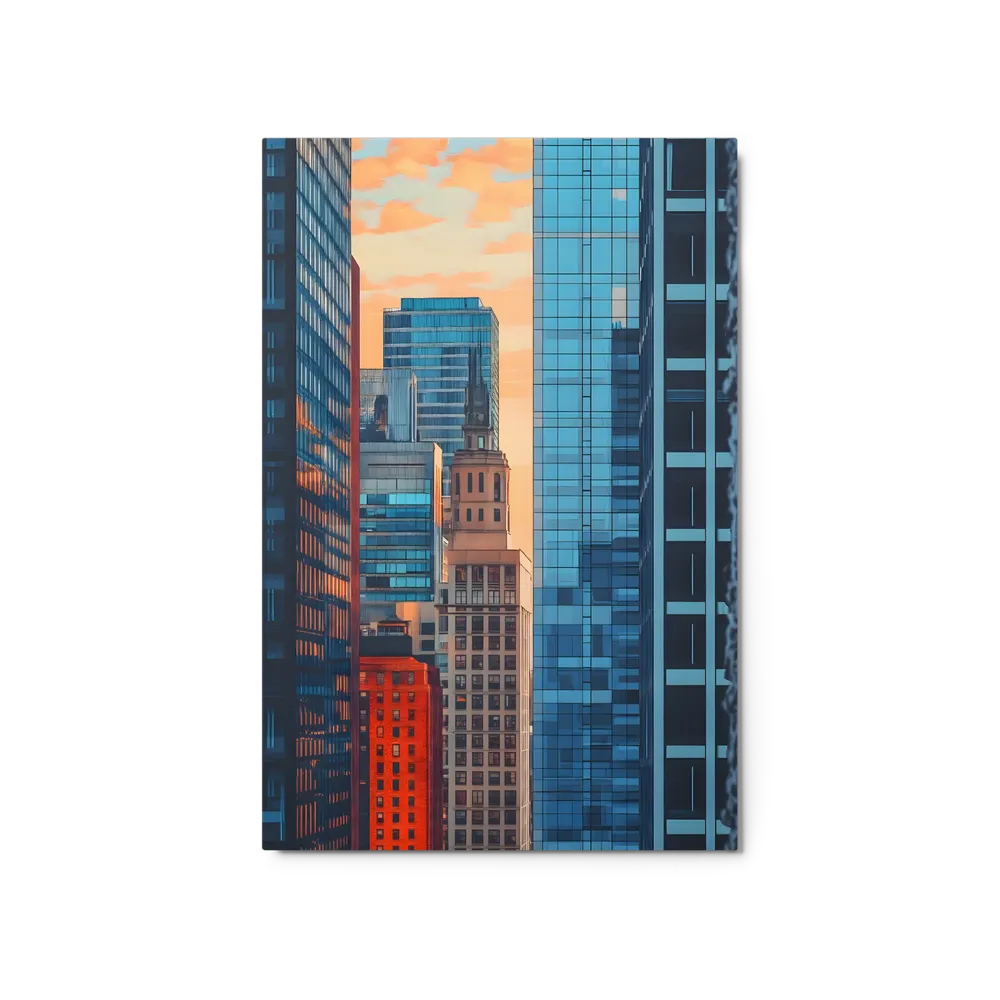 Urban Glow at Dusk | Art Print
