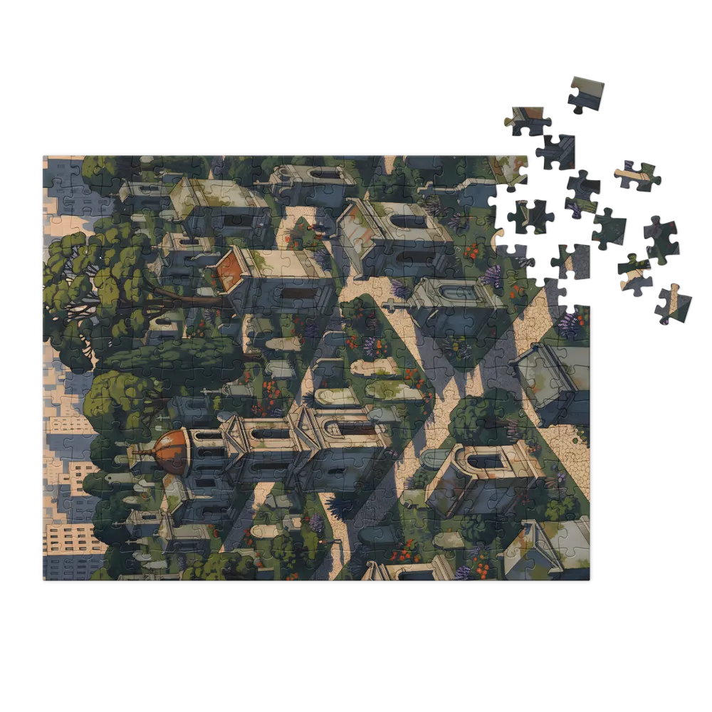 Urban Cemetery | Jigsaw Puzzles