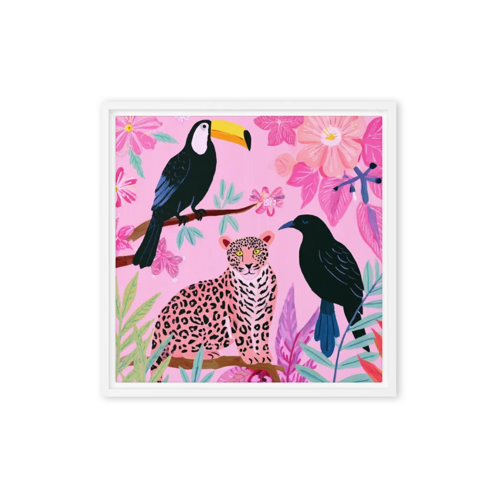 Pink Jungle Haven | Art Print