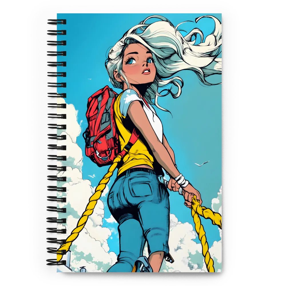 Ascending Spirit 
 Spiral Notebook | 140 pages