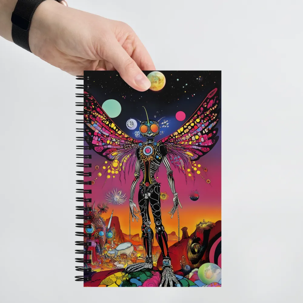 Cosmic Butterfly Being 
 Spiral Notebook | 140 pages
