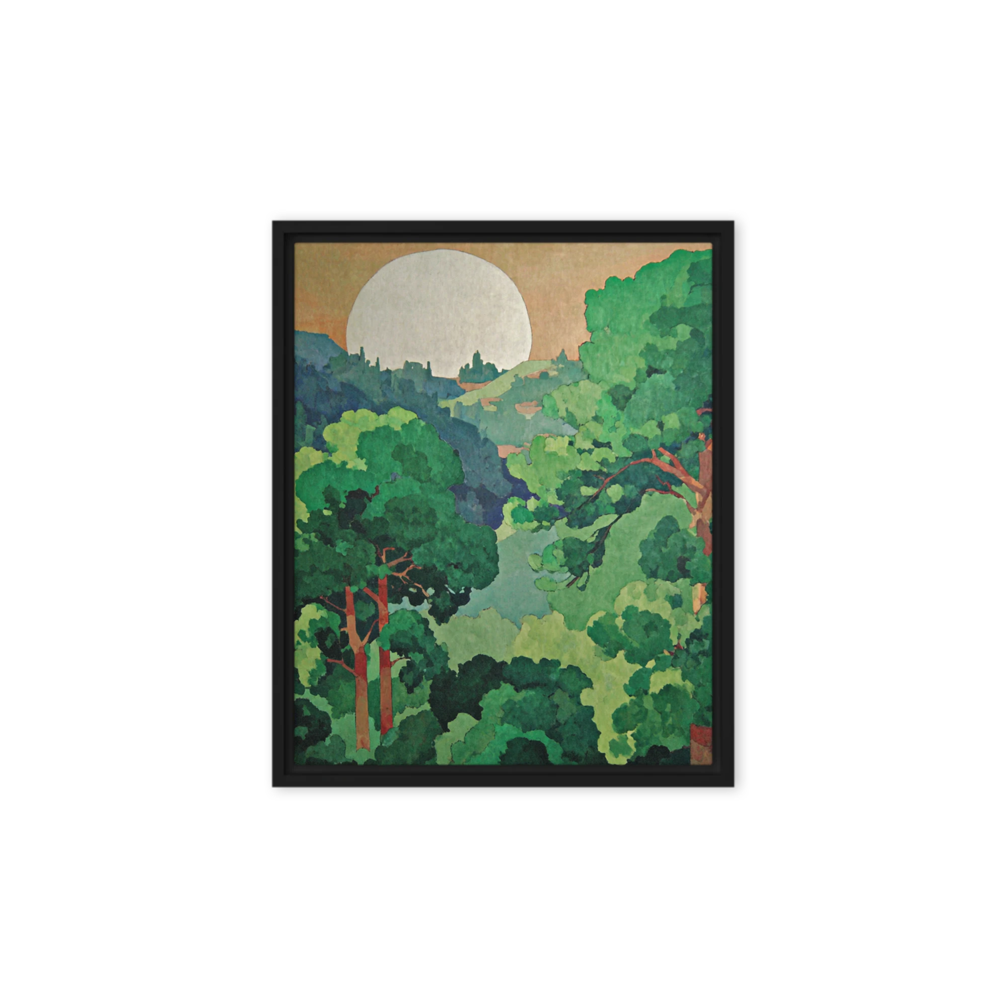 Moonlight Forest Serenity
