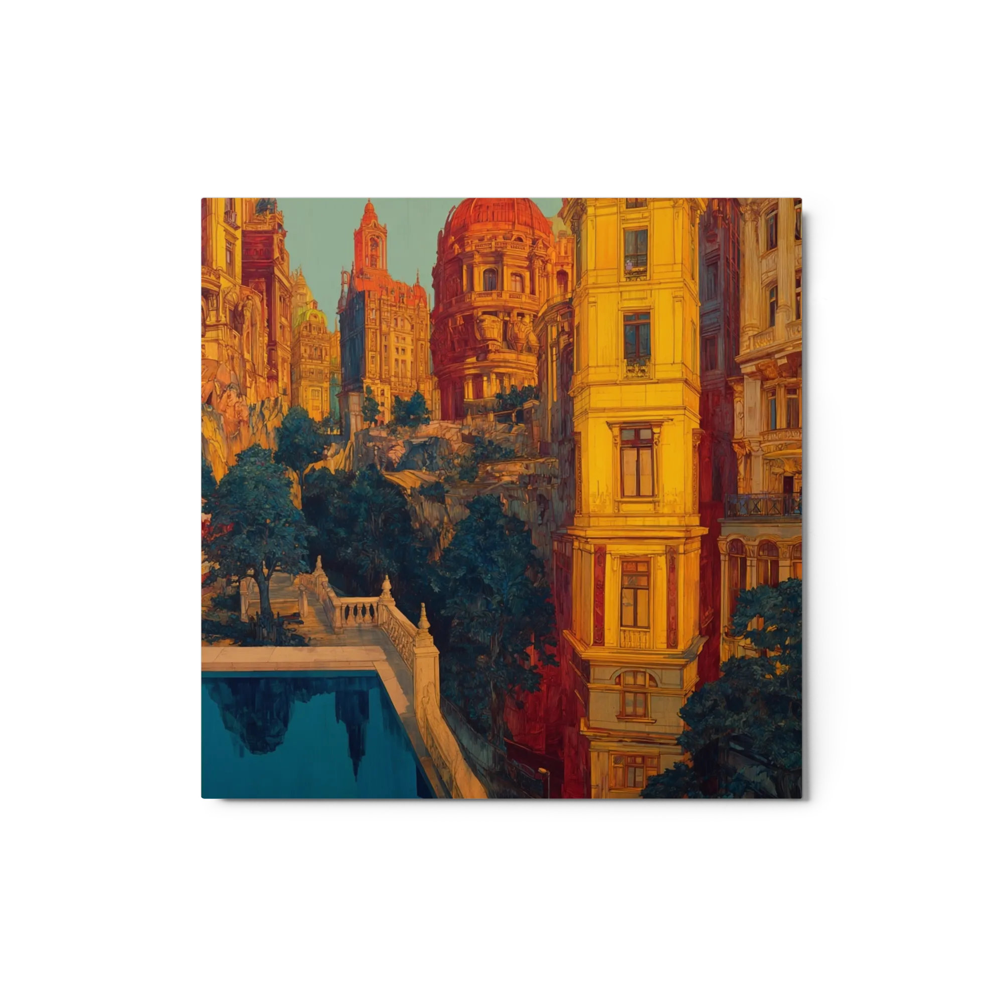 Golden Citadel Reflection