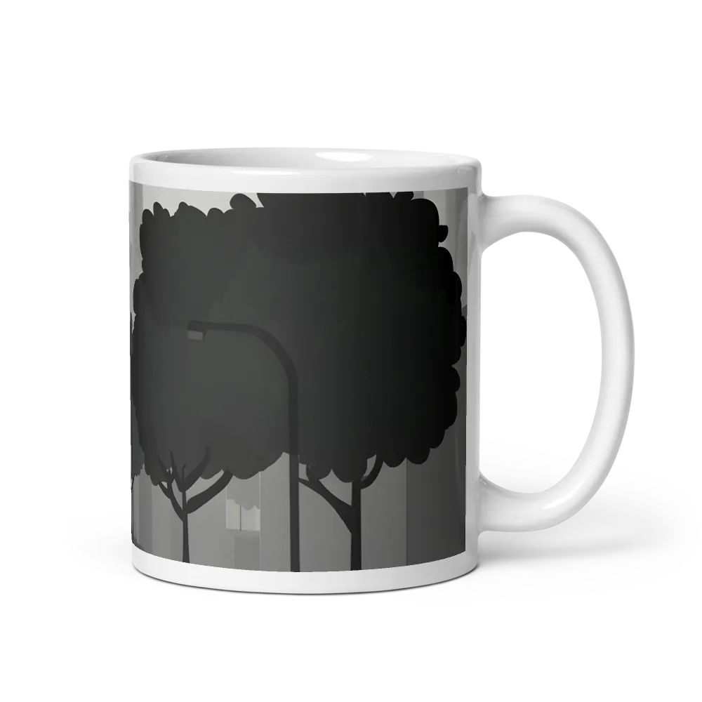 Avenue in Grayscale