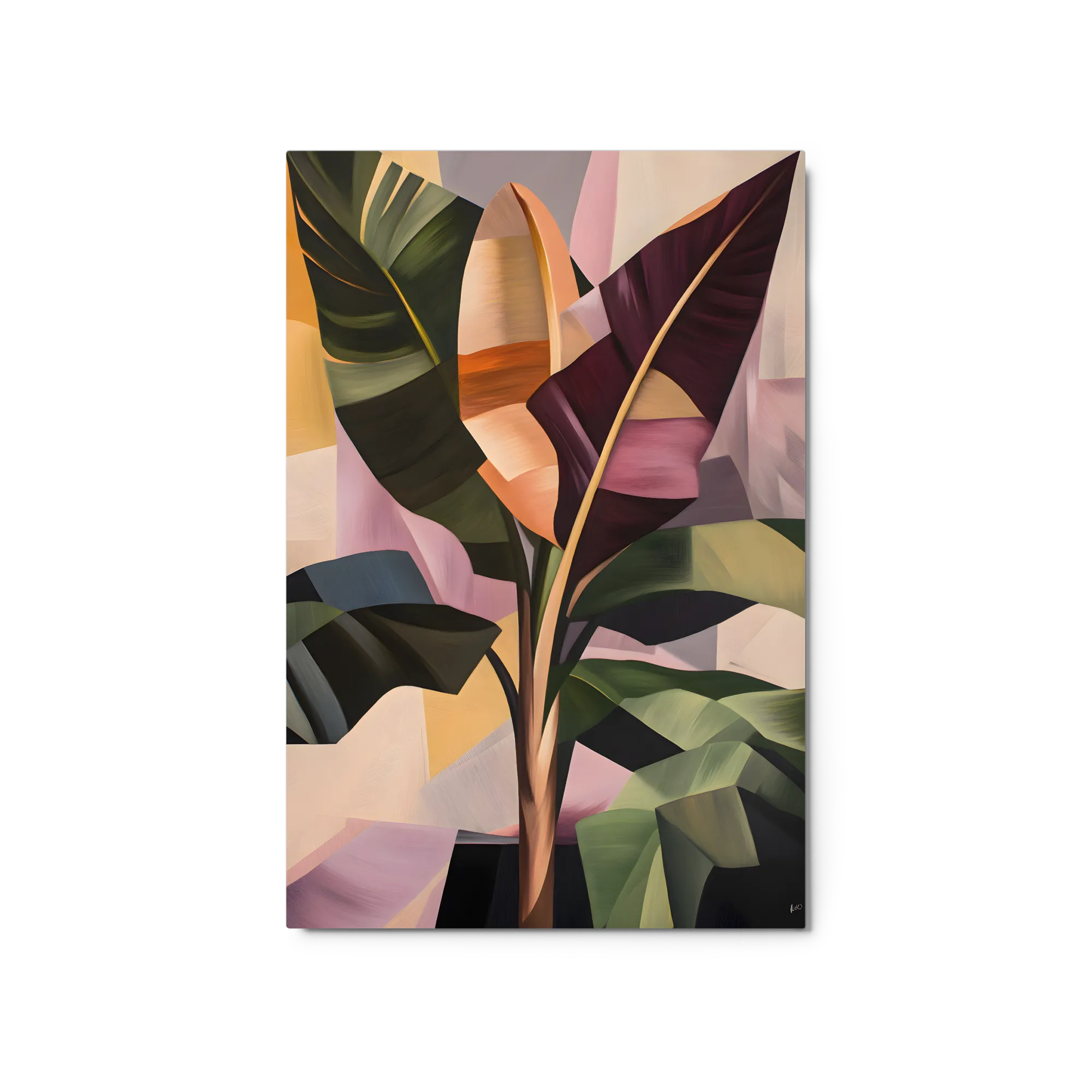 Abstract Tropical Foliage 
 Canvas | 18″x 26″