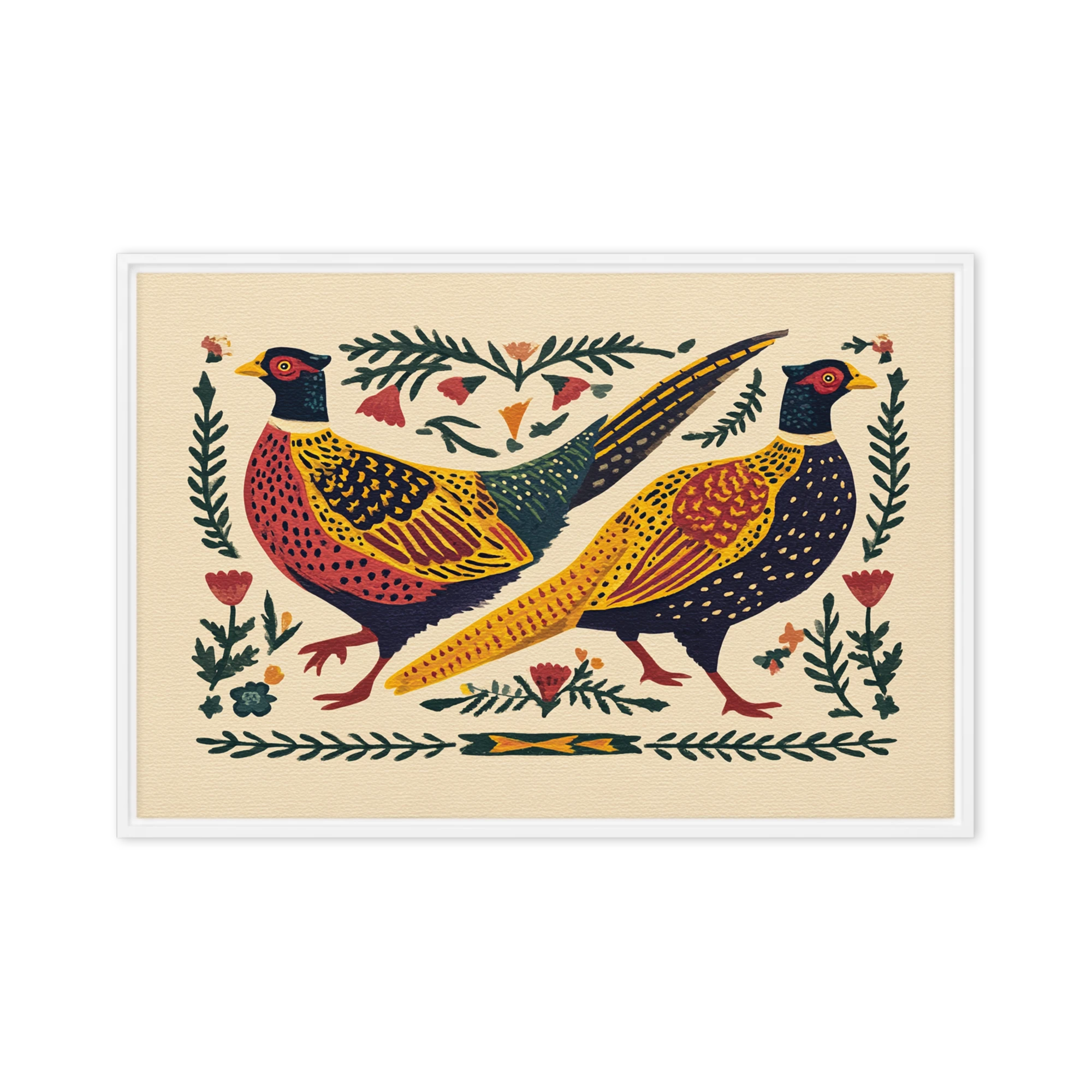 The Golden Pheasants | Art Print