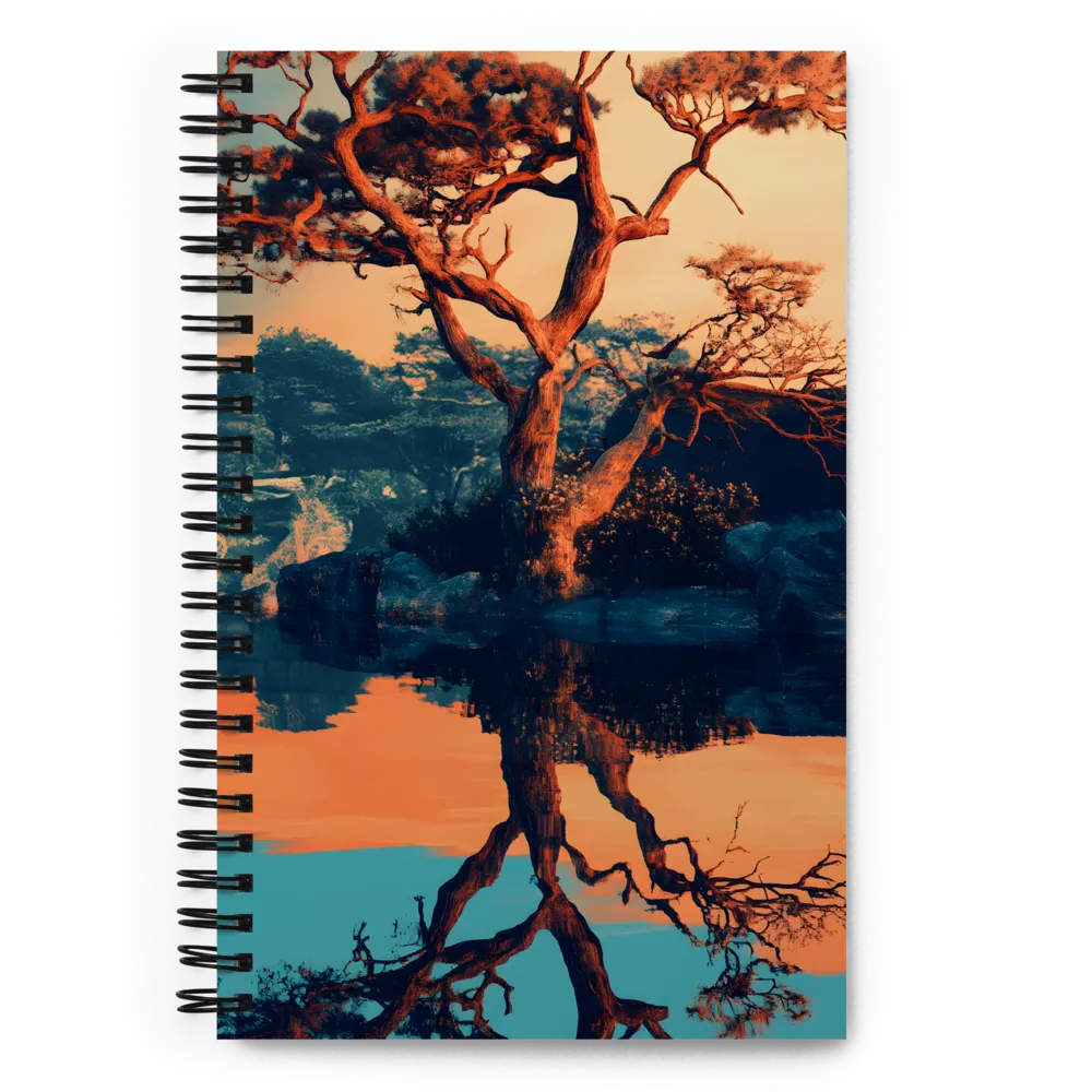 Twilight Reflection 
 Spiral Notebook | 140 pages