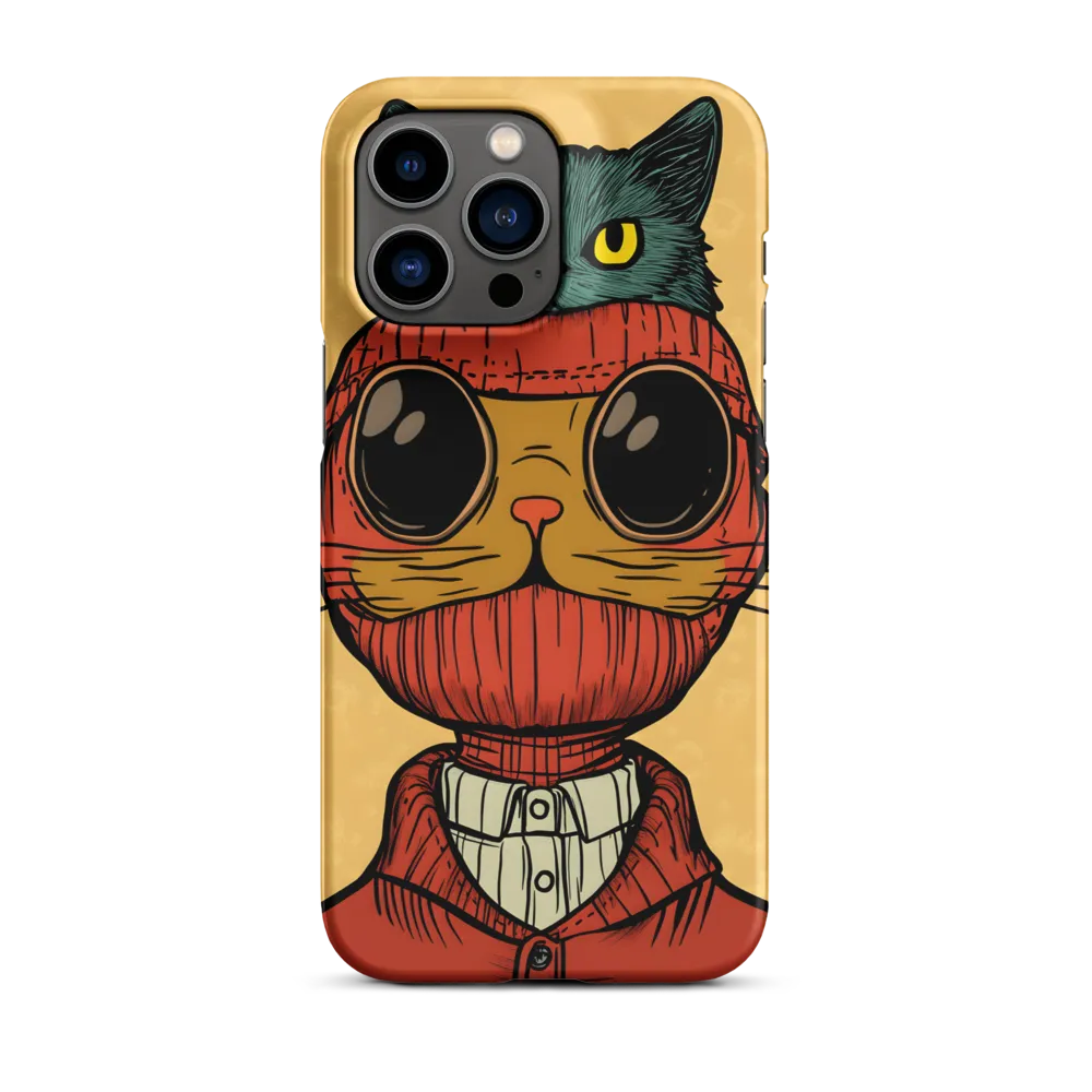 Cat Character in Hoodie | Phone Case