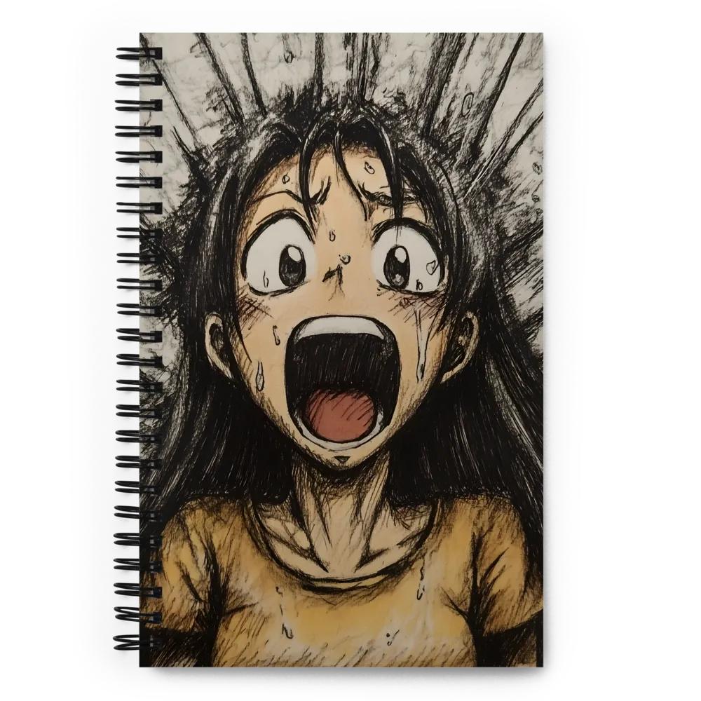 The Scream of Youth 
 Spiral Notebook | 140 pages