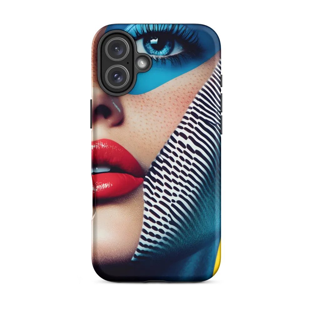 Bold Abstract Portrait | Phone Case