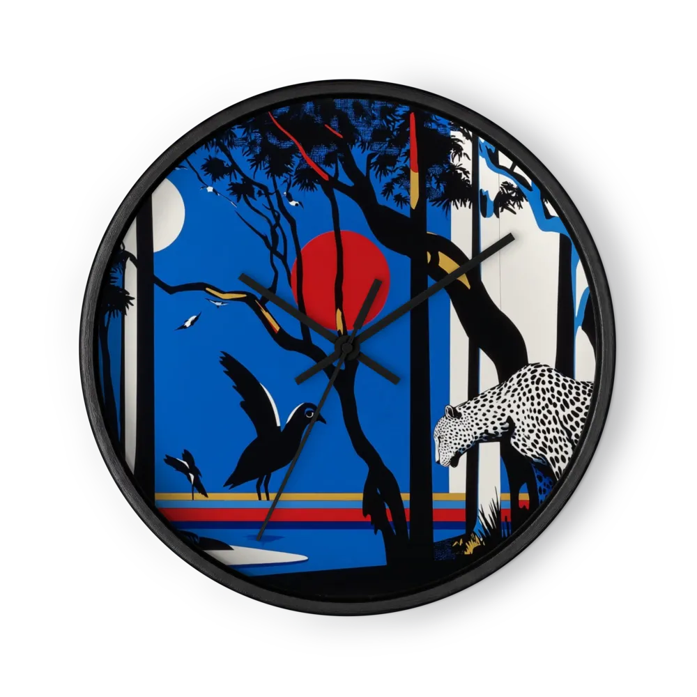 Jungle Nocturne | Wall Clock