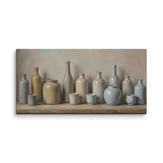 Still Life with Earthenware | Art Print