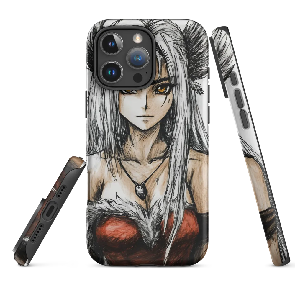 Anime Style Female Character Drawing