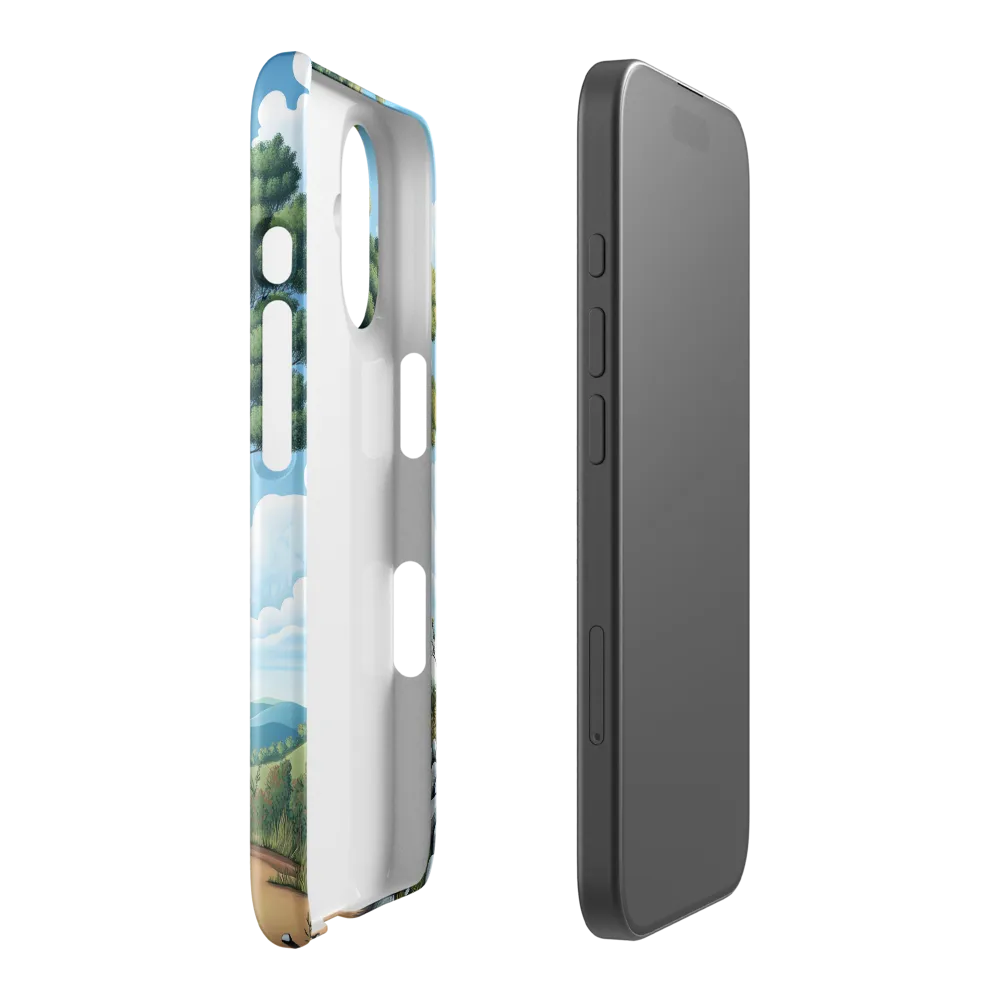 Lone Tree on a Hill 
 iPhone 15 Pro | MagSafe® Tough Case